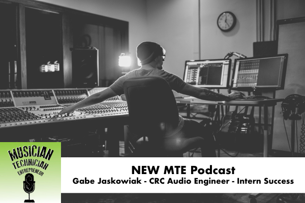 Gabe Jaskowiak-CRC recording engineer